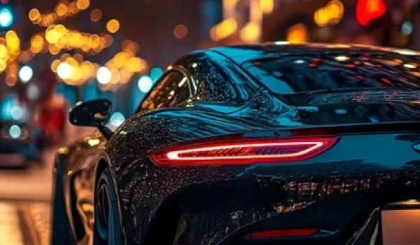 nighttime city drive stockcake.webp